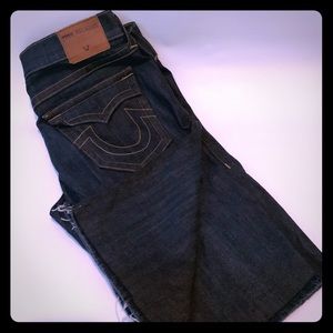 True Religion, Raw Hem Ricky Cut off, Shorts